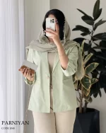 حراج کت مدل پرنیان جنس لینن پنبه کد 1048 - تصویر 9