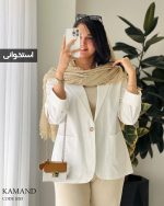 کت مدل کمند جنس لینن پنبه کد 1053 - تصویر 7