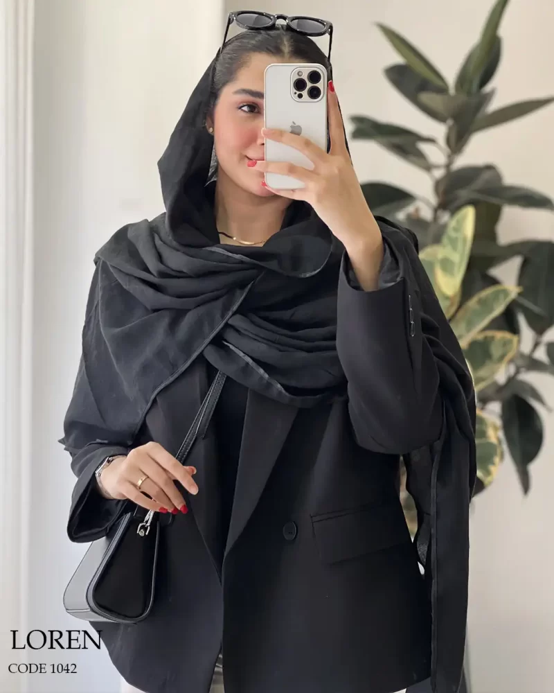 شال لورِن جنس نخ وارداتی کد 1042 - تصویر 2