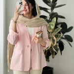 کت مدل شکوفه جنس لینن اسلپ درجه یک کد 1039