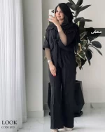 حراج مدل لوک جنس لینن لوک آبشاری کد 1033 - تصویر 3