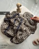 شال لئوما جنس حصیری فوق العاده خنک و سبک کد 1050 - تصویر 2