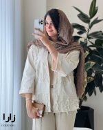 حراج کت زارا جنس لینن زارا کد 1055