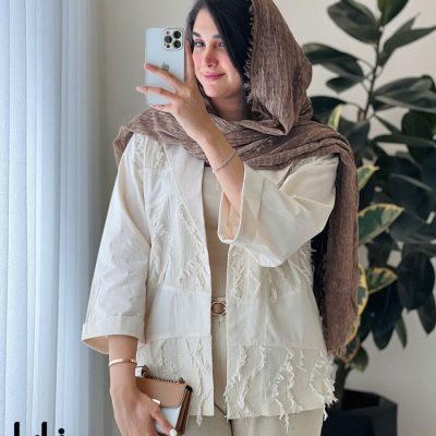 کت زارا جنس لینن زارا کد 1055