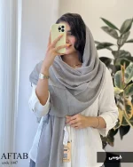شال آفتاب جنس خیلی نرم لطیف کد 1047 - تصویر 7