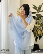 شال آفتاب جنس خیلی نرم لطیف کد 1047 - تصویر 9