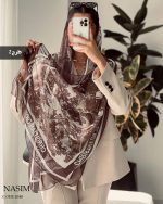 شال نسیم یه شال حریر خاص و خوشگل کد 1040 - تصویر 3