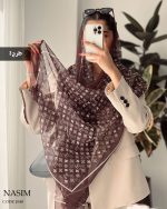 شال نسیم یه شال حریر خاص و خوشگل کد 1040 - تصویر 4