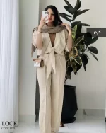 حراج مدل لوک جنس لینن لوک آبشاری کد 1033