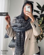 شال نسیم یه شال حریر خاص و خوشگل کد 1040