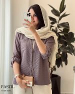 حراج مدل پاستیل جنس لینن حصیری کد 1054