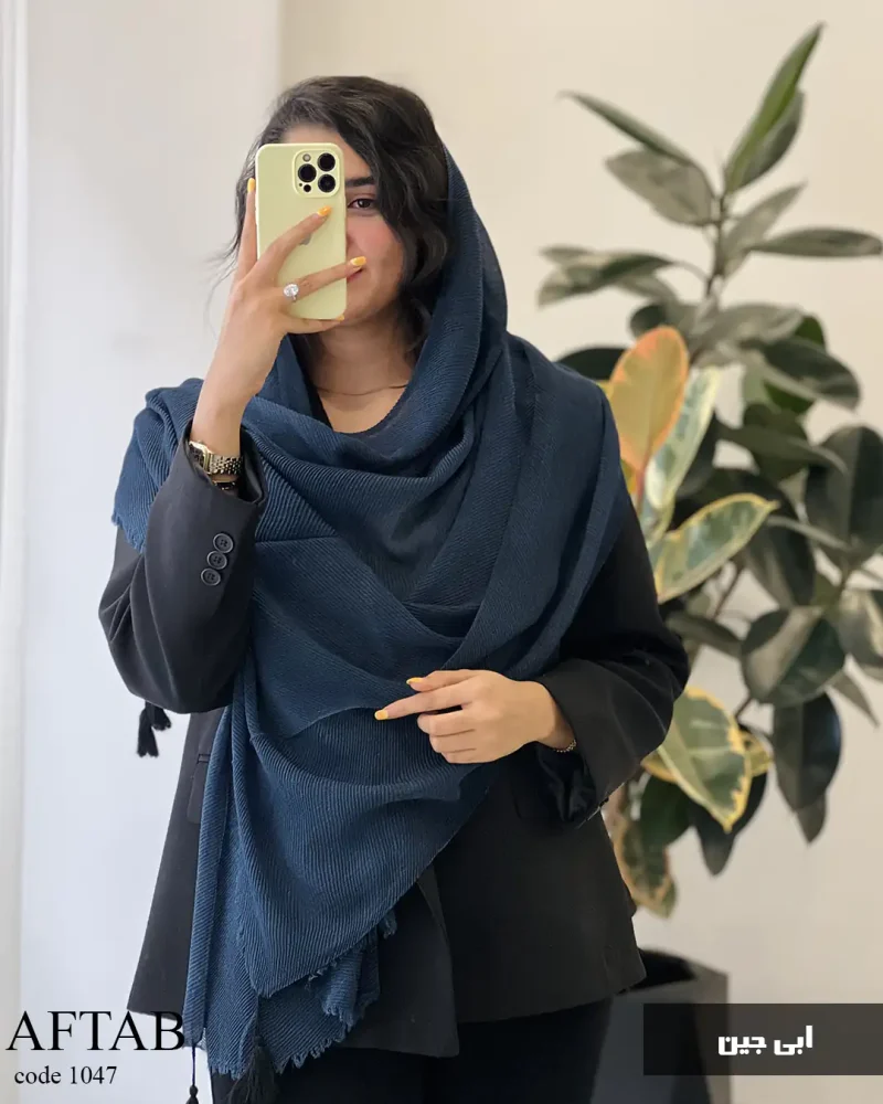 شال آفتاب جنس خیلی نرم لطیف کد 1047 - تصویر 16
