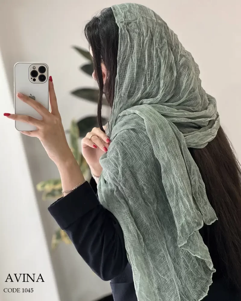 شال اوینا نخ وارداتی سنگشور کد 1045 - تصویر 4