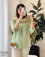 حراج مدل پاستیل جنس لینن حصیری کد 1054 - تصویر 8