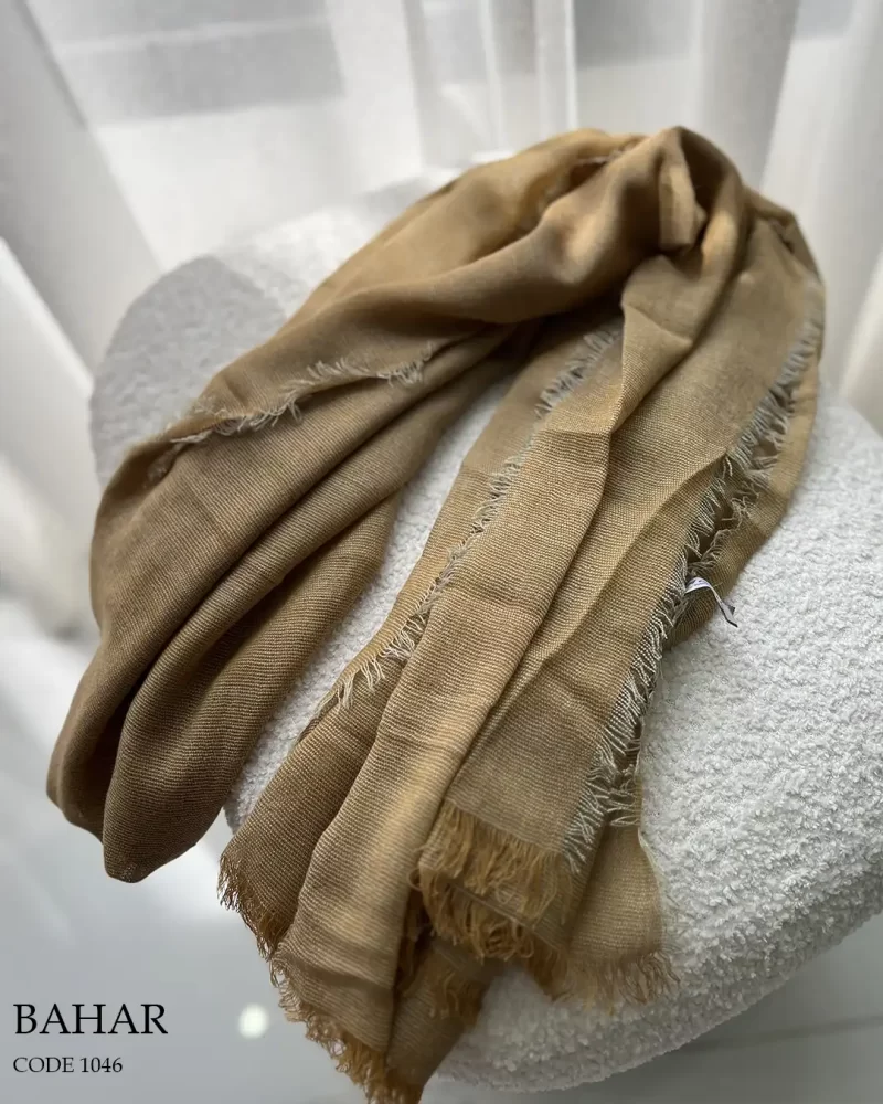 شال بهار جنس نخ خیلی خنک راحت کد 1046 - تصویر 5