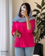 حراج مدل پاستیل جنس لینن حصیری کد 1054 - تصویر 12