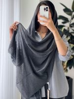 شال آفتاب جنس خیلی نرم لطیف کد 1047 - تصویر 8