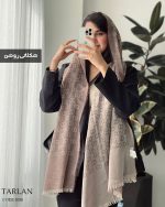 شال تابستانی مدل ترلان کد 1058 | سبک، خنک، نخ وارداتی - تصویر 3