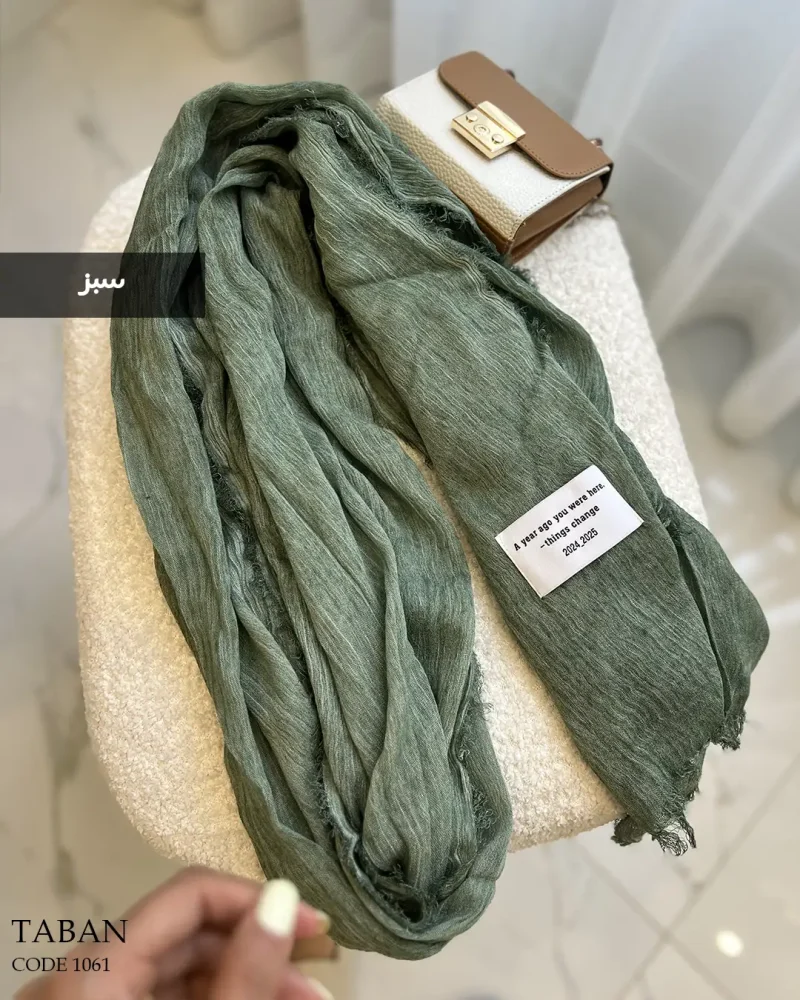 شال تابستانی مدل تابان | نخ وارداتی کد 1061 - تصویر 8