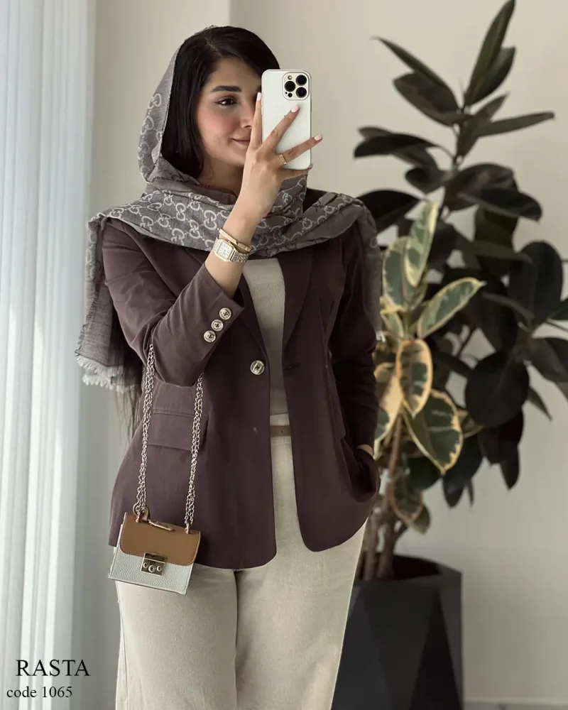 کت مدل رستا جنس لینن پنبه کد 1065 - تصویر 12