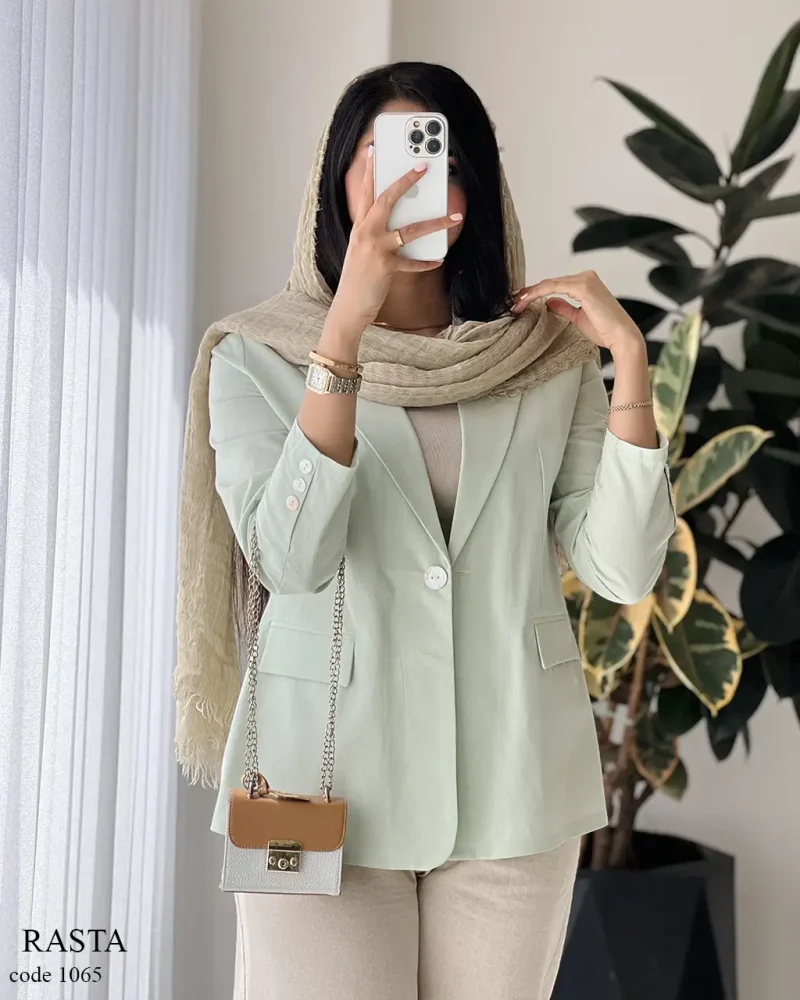 کت مدل رستا جنس لینن پنبه کد 1065 - تصویر 10