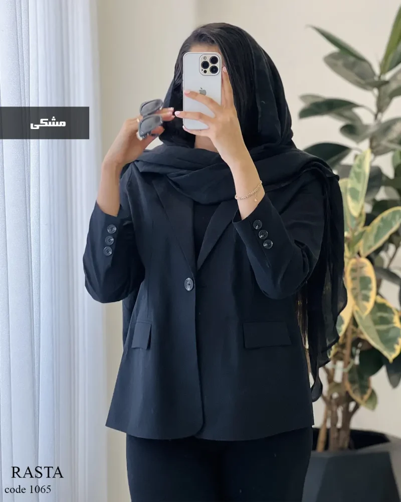 کت مدل رستا جنس لینن پنبه کد 1065 - تصویر 7