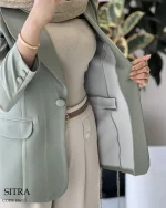 تک کت مدل سیترا جنس مازراتی کد 1063 - تصویر 7