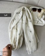 شال لاریسا زنانه | کنفی، خنک و سبک برای تابستان کد 1059 - تصویر 4