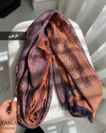 شال تابستانی مدل ترلان کد 1058 | سبک، خنک، نخ وارداتی - تصویر 4