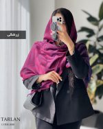 شال تابستانی مدل ترلان کد 1058 | سبک، خنک، نخ وارداتی