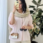 حراج مدل رنگین کمان لینن زارا کد 1080