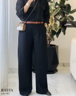 شلوار بگ مدل رستا جنس فیونا کد 1081 - تصویر 4