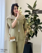 حراج ست تلما جنس بامبو دلیسه کد 1069 - تصویر 3