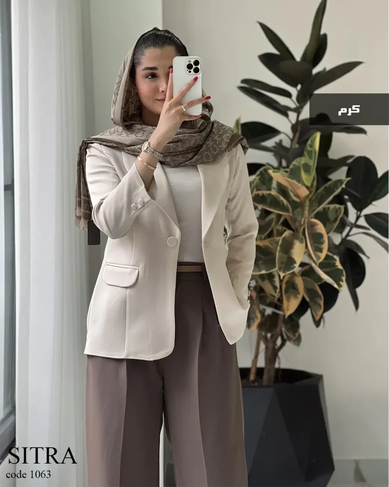 تک کت مدل سیترا جنس مازراتی کد 1197 - تصویر 5