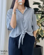 حراج مدل سنا جنس لینن زارا کد 1067 - تصویر 5