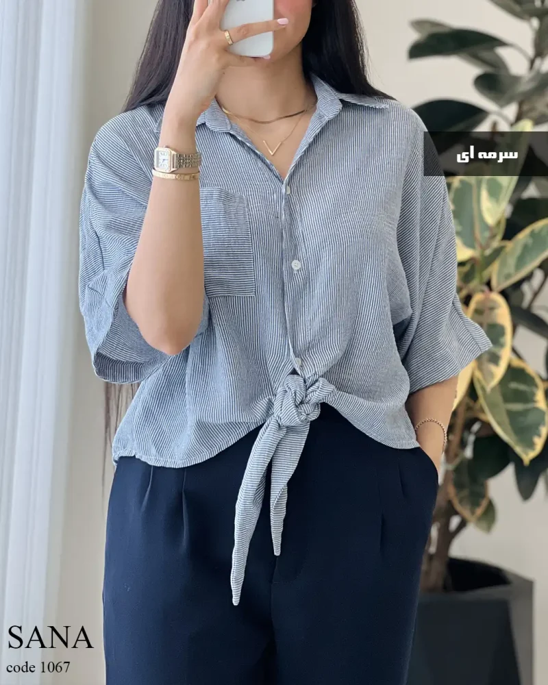 حراج مدل سنا جنس لینن زارا کد 1067 - تصویر 5