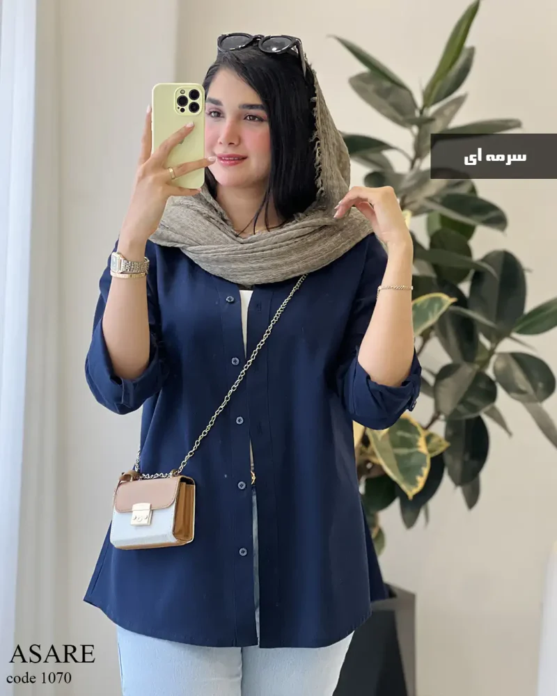 حراج مدل آساره جنس لینن ‌پنبه کد 1070 - تصویر 2