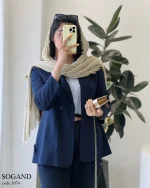 حراج مدل سوگند جنس لینن پنبه کد 1074 - تصویر 14