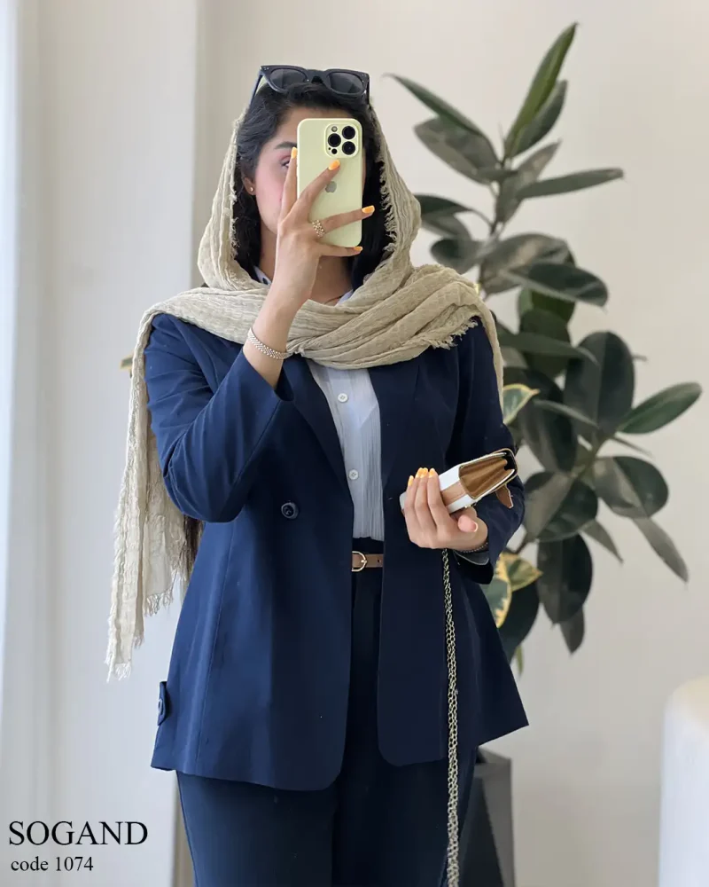 حراج مدل سوگند جنس لینن پنبه کد 1074 - تصویر 14