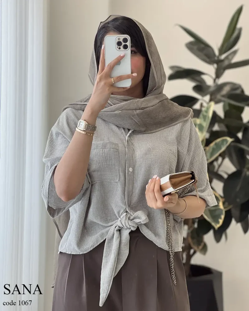 حراج مدل سنا جنس لینن زارا کد 1067 - تصویر 6