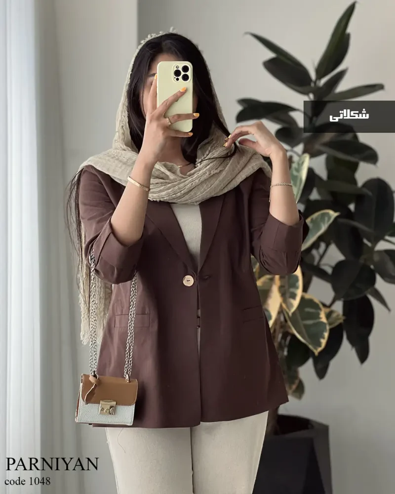 حراج کت مدل پرنیان جنس لینن پنبه کد 1048 - تصویر 10