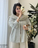 حراج مدل رنگین کمان لینن زارا کد 1080 - تصویر 8