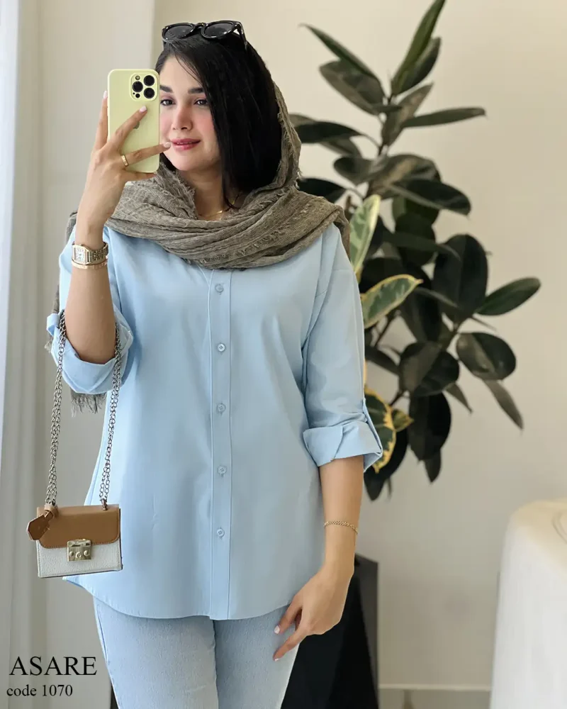 حراج مدل آساره جنس لینن ‌پنبه کد 1070 - تصویر 9