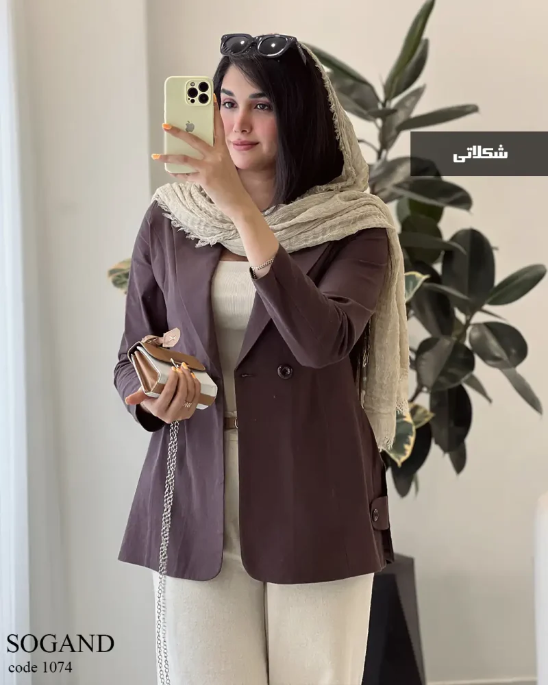 حراج مدل سوگند جنس لینن پنبه کد 1074 - تصویر 4