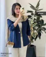 حراج کت مدل پرنیان جنس لینن پنبه کد 1048 - تصویر 7