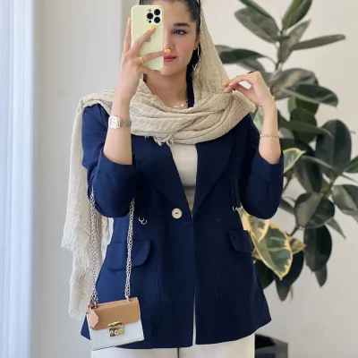 کت مدل روشنا جنس لینن پنبه کد 1075