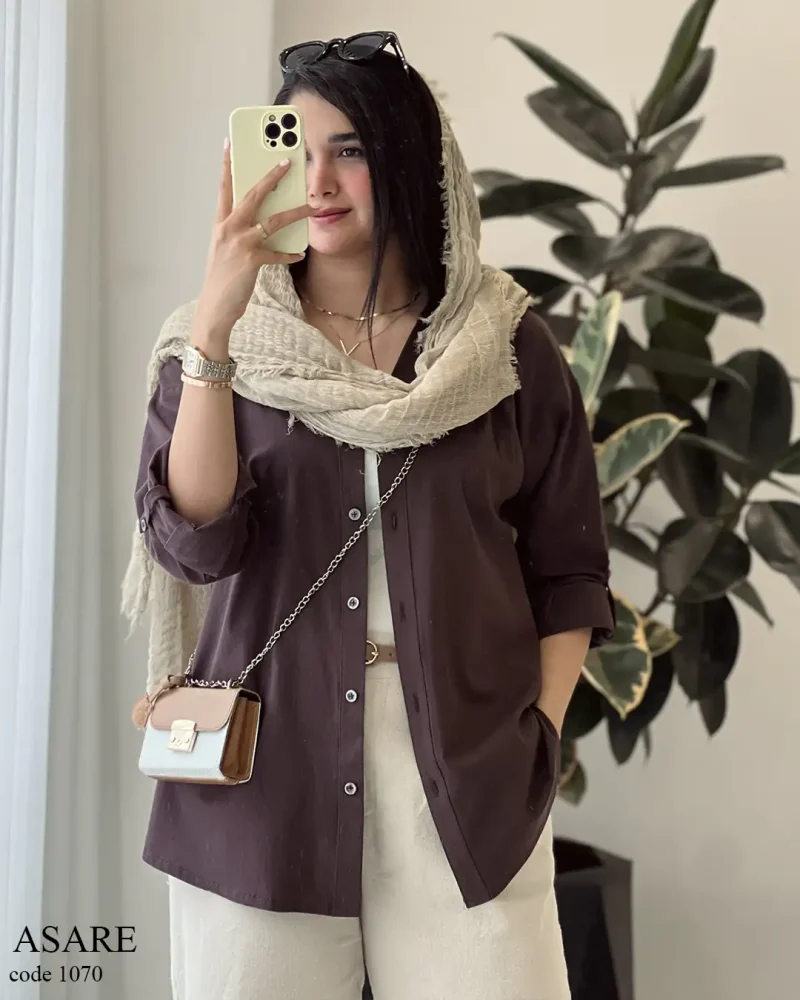 حراج مدل آساره جنس لینن ‌پنبه کد 1070 - تصویر 10