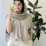 حراج مدل سارینا جنس لینن زارا کد 1076