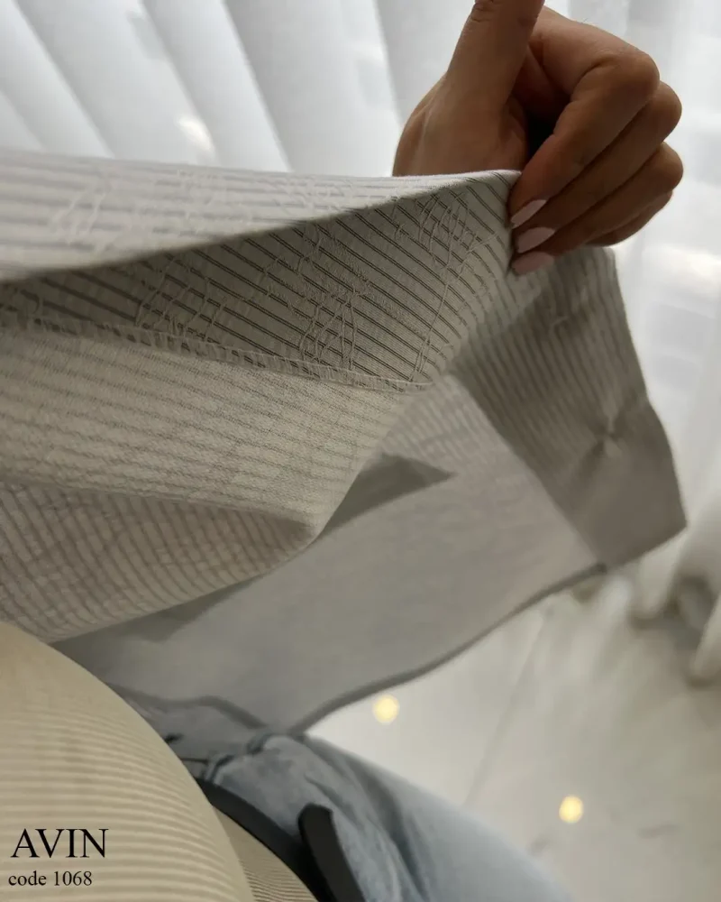 کت مدل آوین جنس لینن زارا کد 1068 - تصویر 7