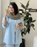 حراج مدل آساره جنس لینن ‌پنبه کد 1070